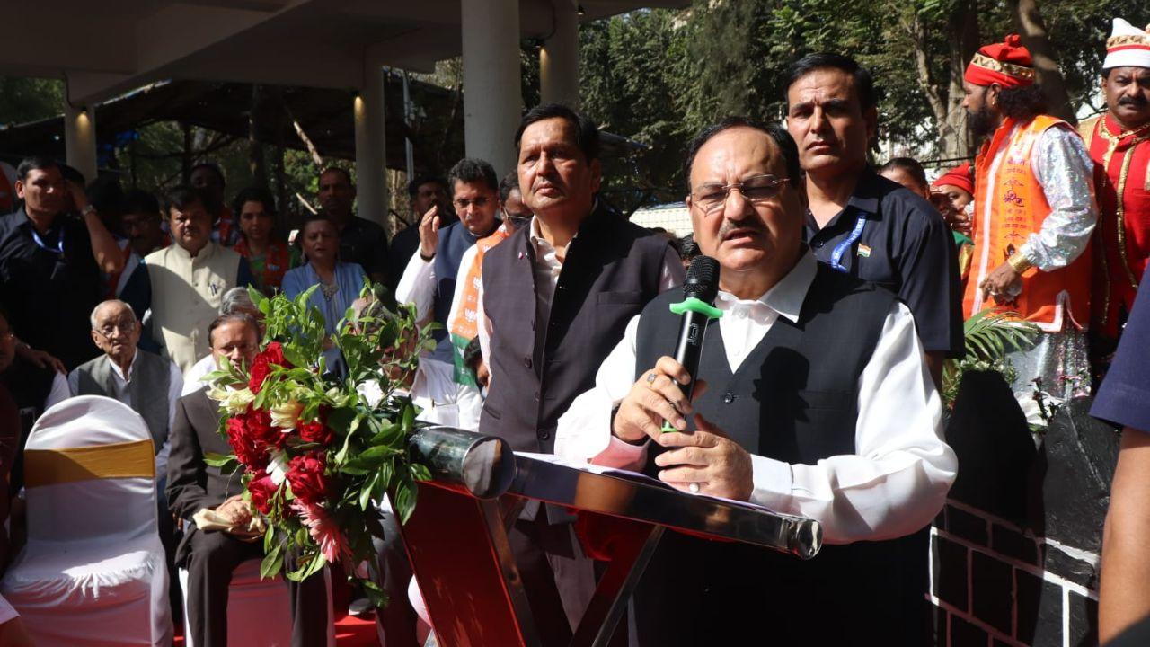 Nadda arrived in the city on Wednesday and met BJP office-bearers from all 36 assembly constituencies apart from the party MPs and MLAs.