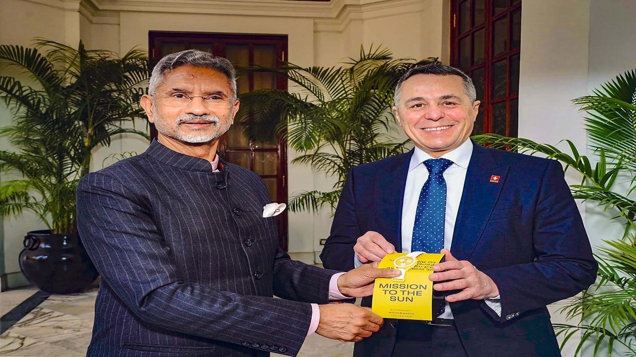 In pics: EAM S Jaishankar meets Switzerland's foreign minister