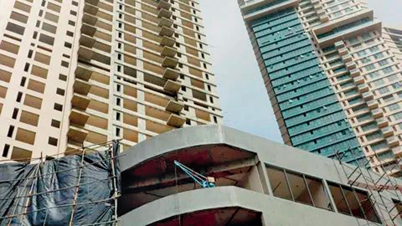 The high-rise in Malad. File pic