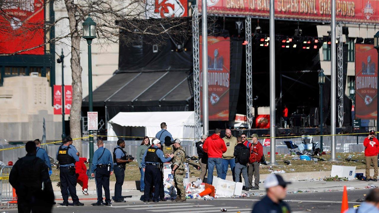 US: 8 children among 22 hit by gunfire at Chiefs' Super Bowl parade; 1 killed