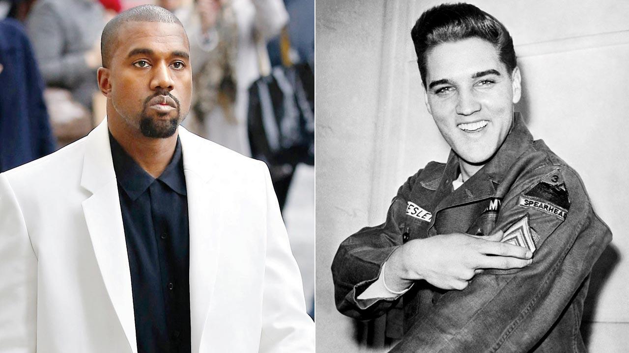 Kanye West compares himself to Elvis Presley
