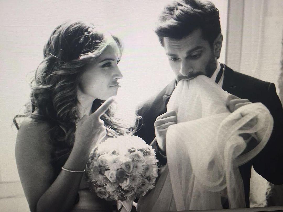 On Valentines's Day this year, the actors revisited cute moments from their wedding and shared them on social media