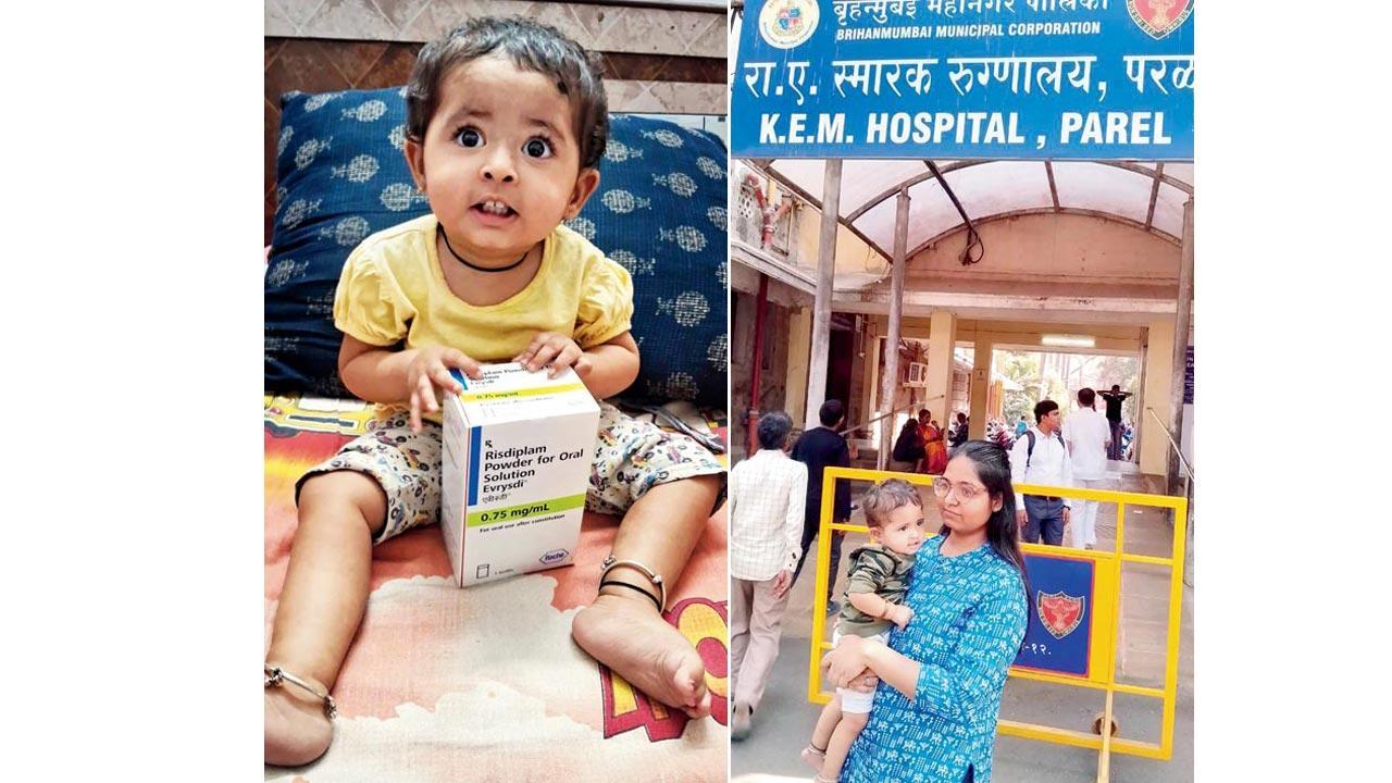 Mumbai: Baby Aakriti gets first dose of paid meds