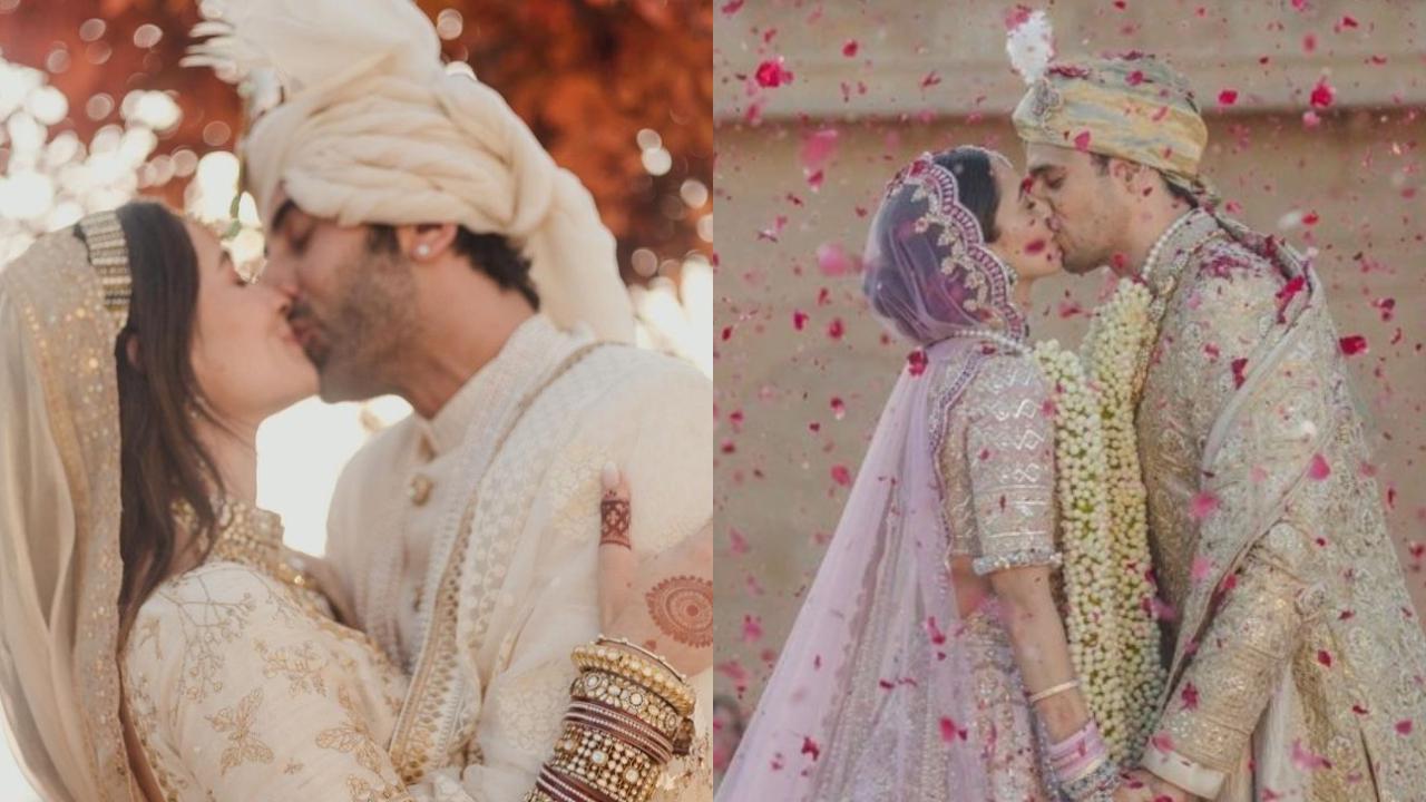 Ralia to SidKiara, Bollywood lovebirds and their kiss of love!