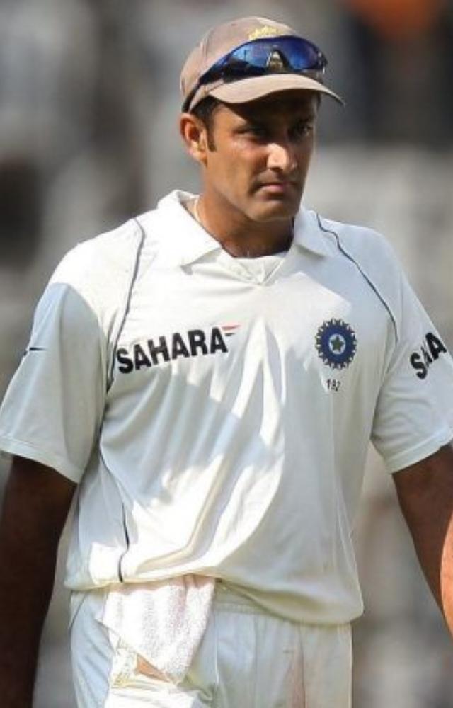 The third place is in the name of Anil Kumble. In 105 test matches, Kumble registered his 500th wicket