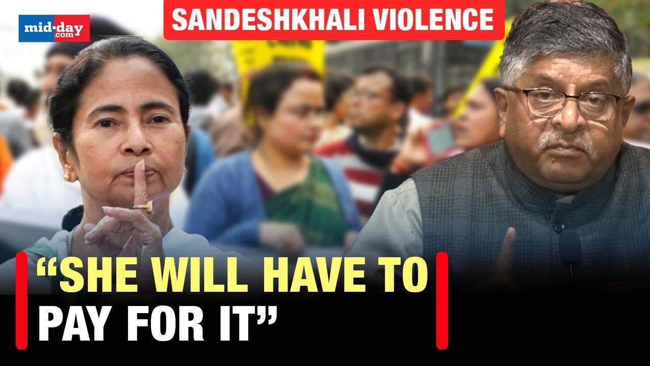 Sandeshkhali Violence: CM Mamata Banerjee slammed by BJP 