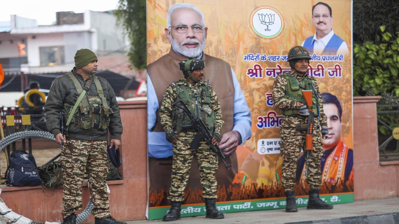 J&K: Authorities setup multi-tier security ahead of PM Modi's visit to Jammu