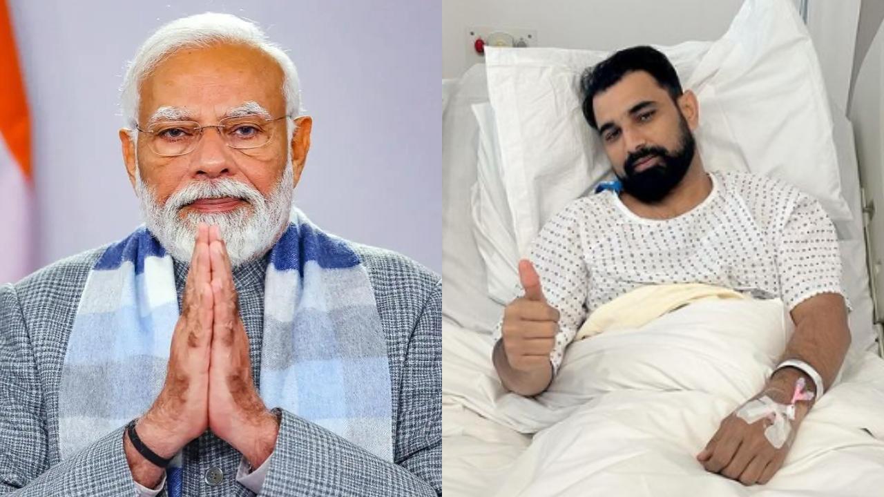 India's PM Narendra Modi wishes speedy recovery to pacer Mohammed Shami