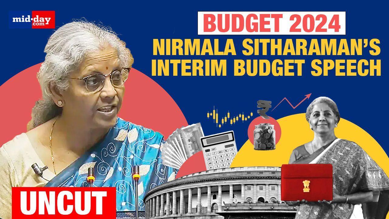 Budget 2024: Watch Nirmala Sitharaman’s Interim Budget 2024 speech