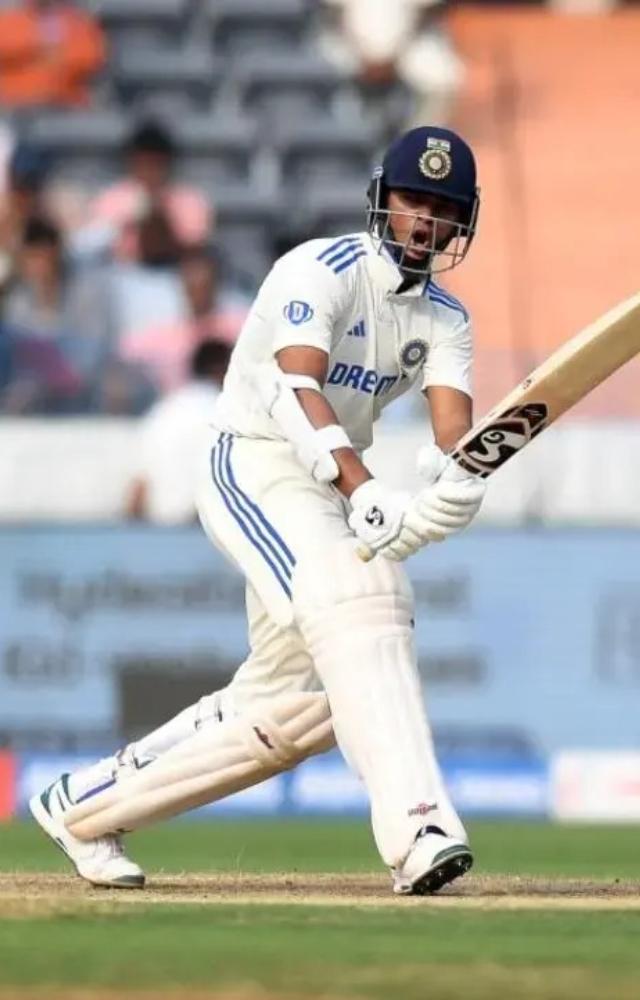 Yashasvi Jaiswal scored 179 runs on the opening day of the 2nd test match between India and England in Visakhapatnam