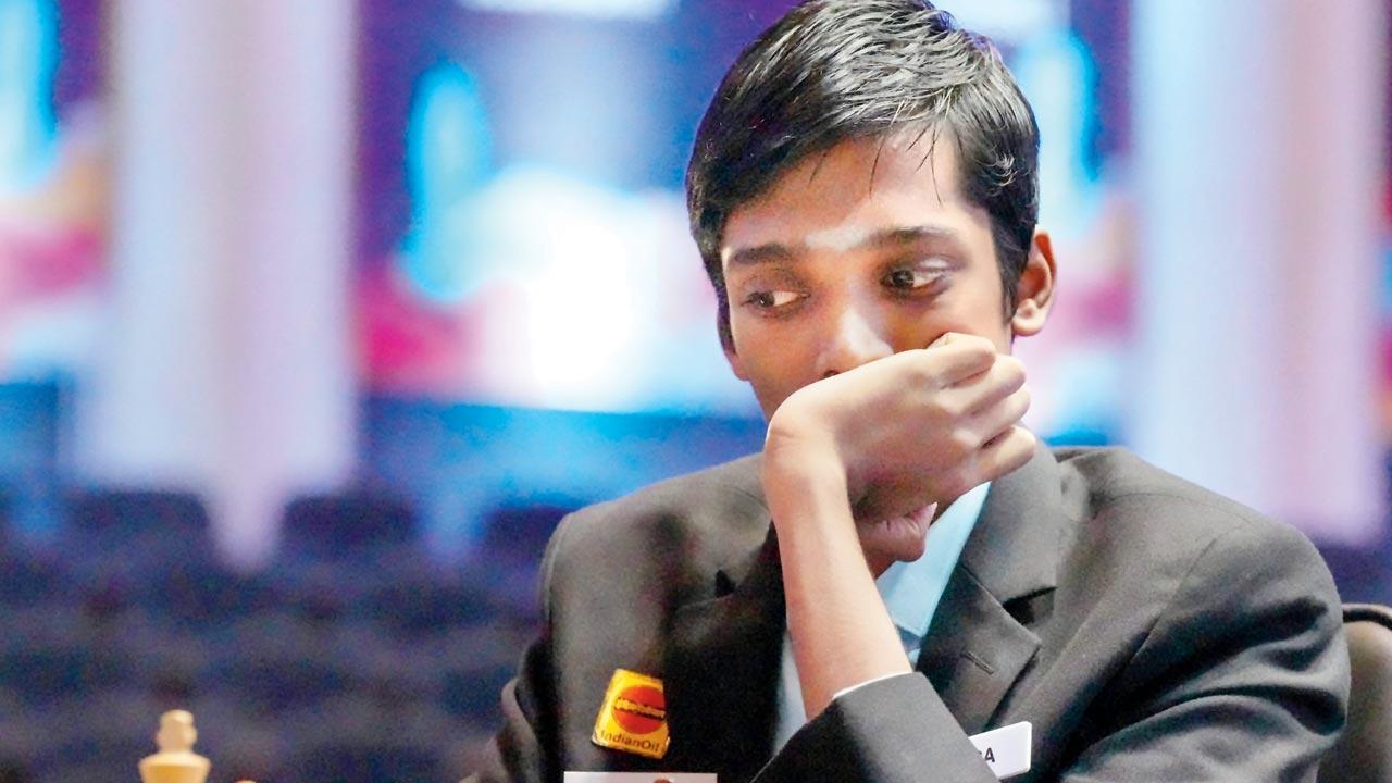 GM Praggnanandhaa commits blunder, loses second round match prague masters