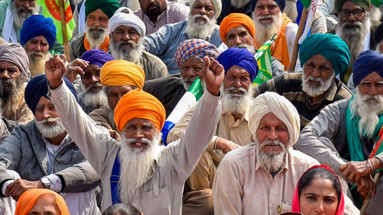 Meanwhile, farmer leader Sarwan Singh Pandher on Tuesday declared that despite the government's efforts to thwart their entry into Delhi, protesters are determined to proceed with their 'Delhi Chalo' march on February 21