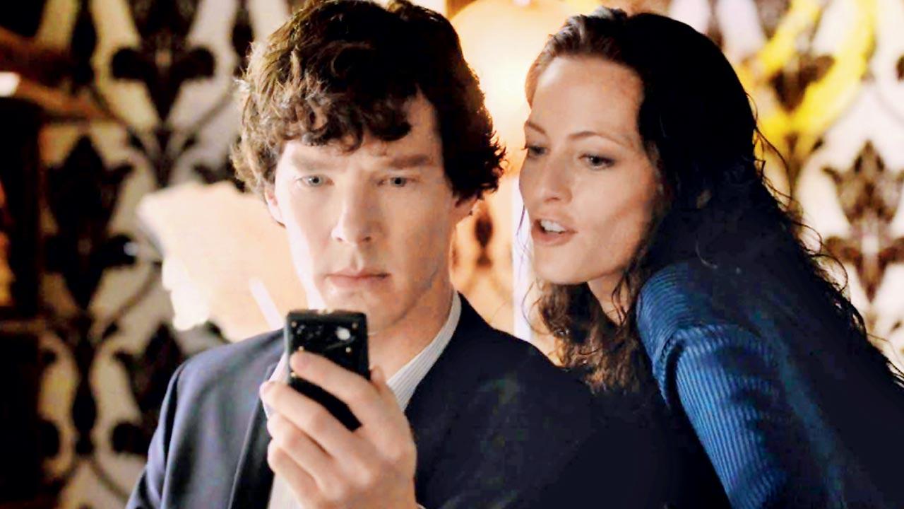 Lara Pulver played Irene Adler in Benedict Cumberbatch’s show