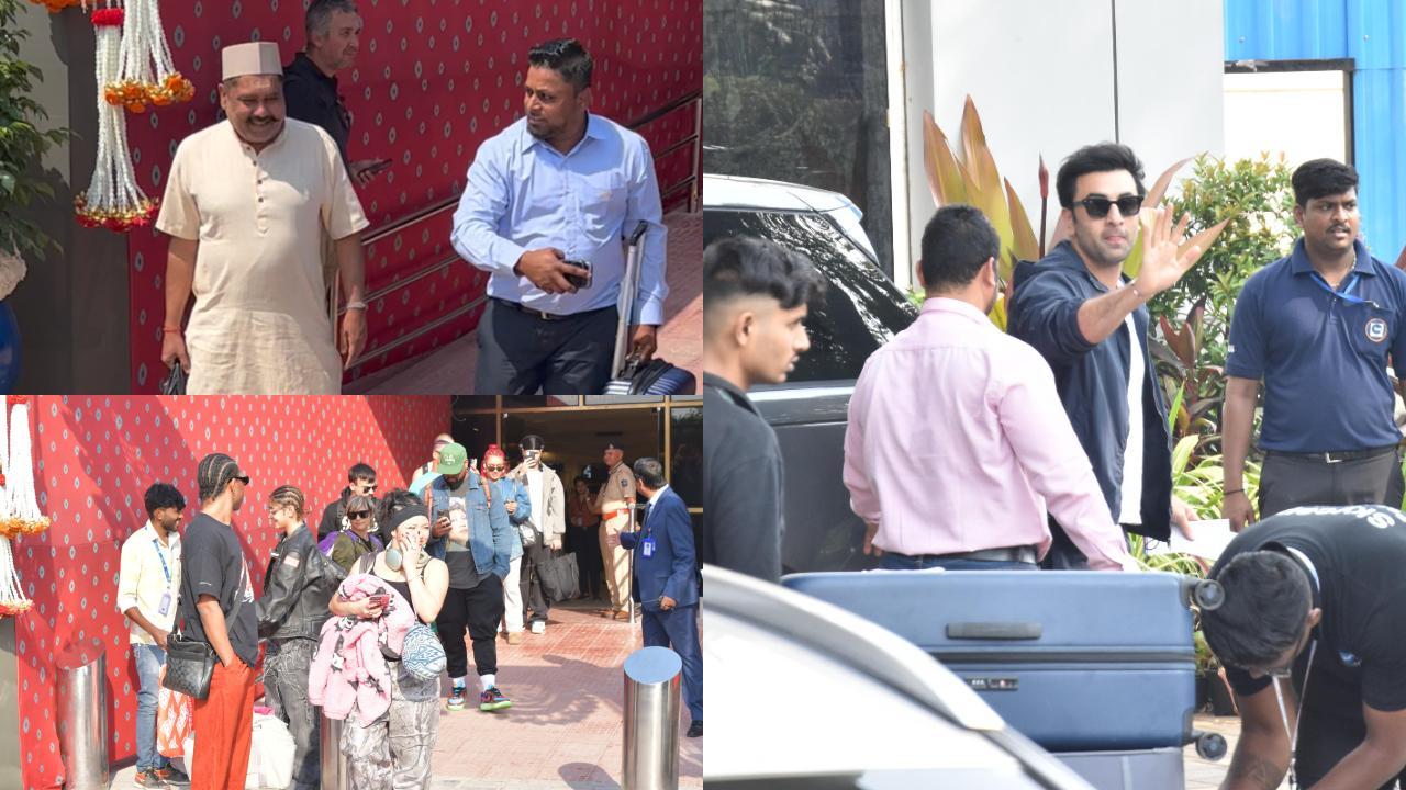 Pandit, Rihanna & B-town celebrities flock to Jamnagar for Ambani-Merchant pre-wedding bash