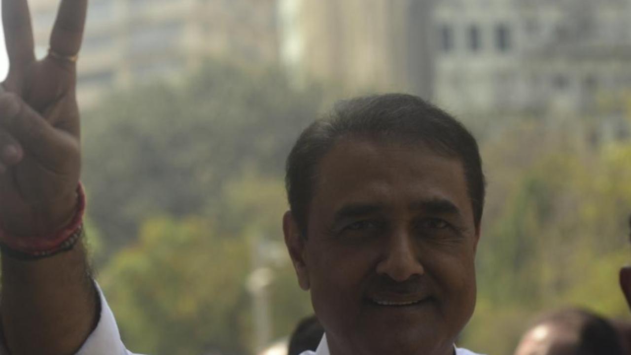 Talking to reporters after filing the nomination, NCP's Patel said, 