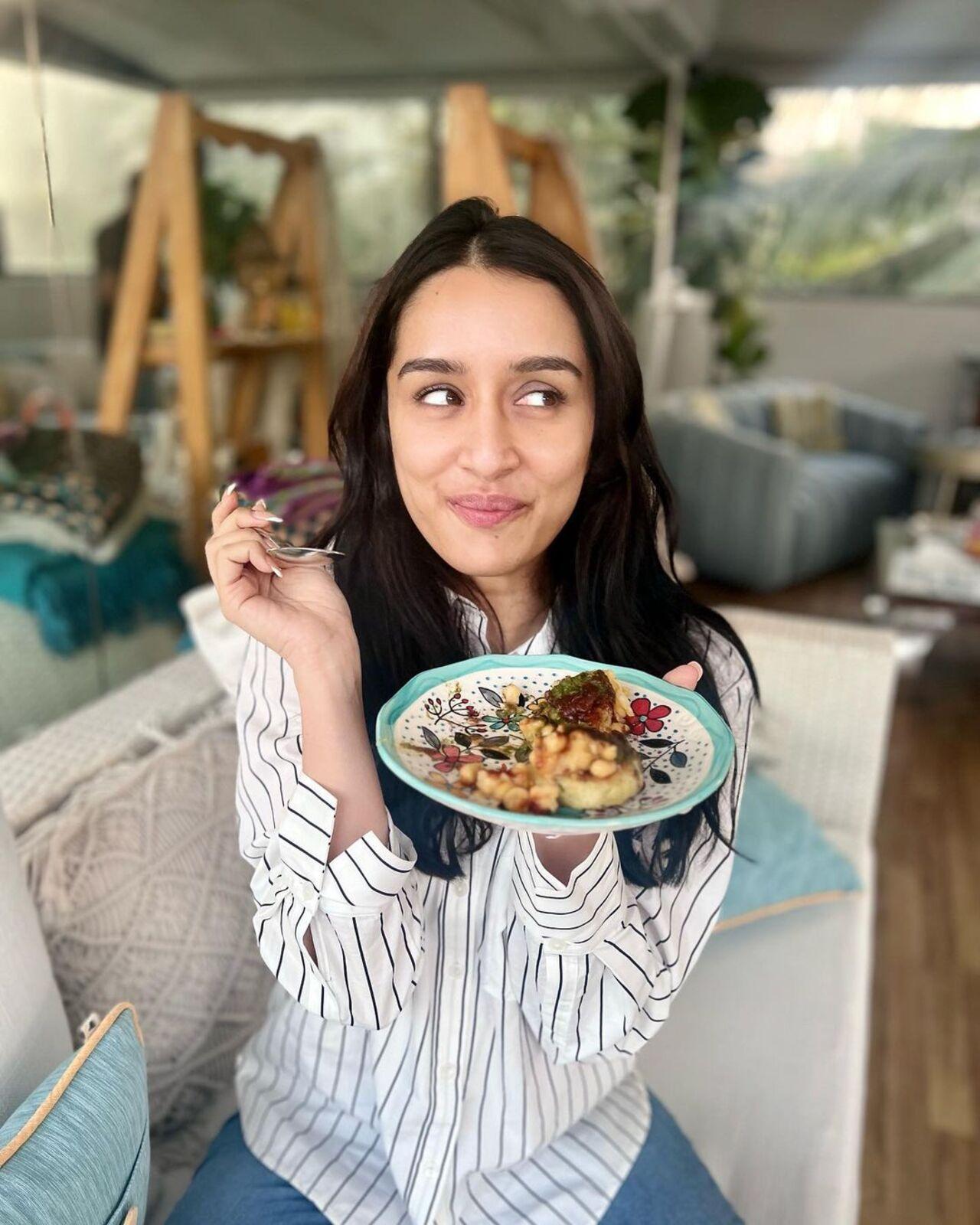 There is no coming between Shraddha and her food and the actress makes it clear through her love for food on the gram