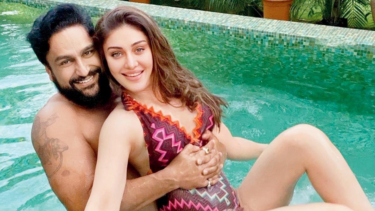 Shefali Jariwala and Parag Tyagi