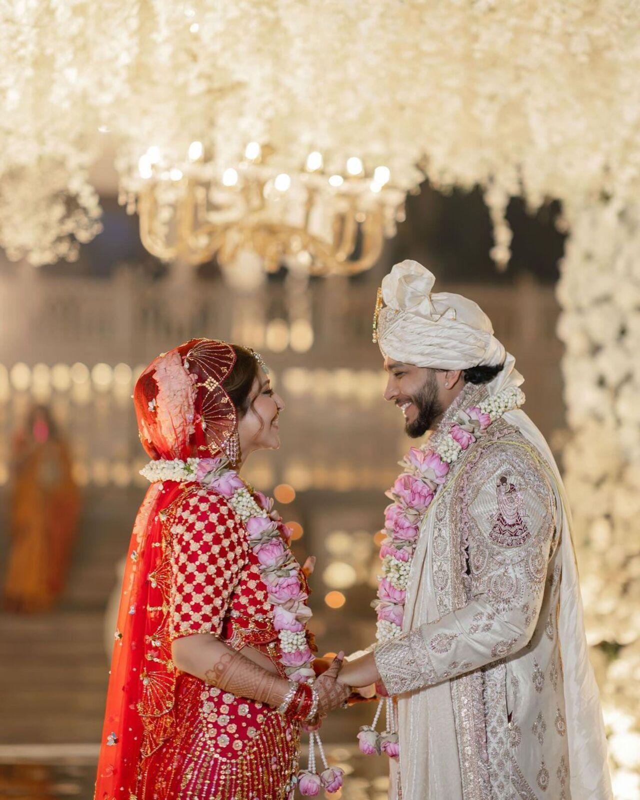 The wedding video which is doing rounds on the internet, features Sonaika and Vikas exchanging vows in a grand royal-themed wedding, marking the beginning of a new chapter in their journey together