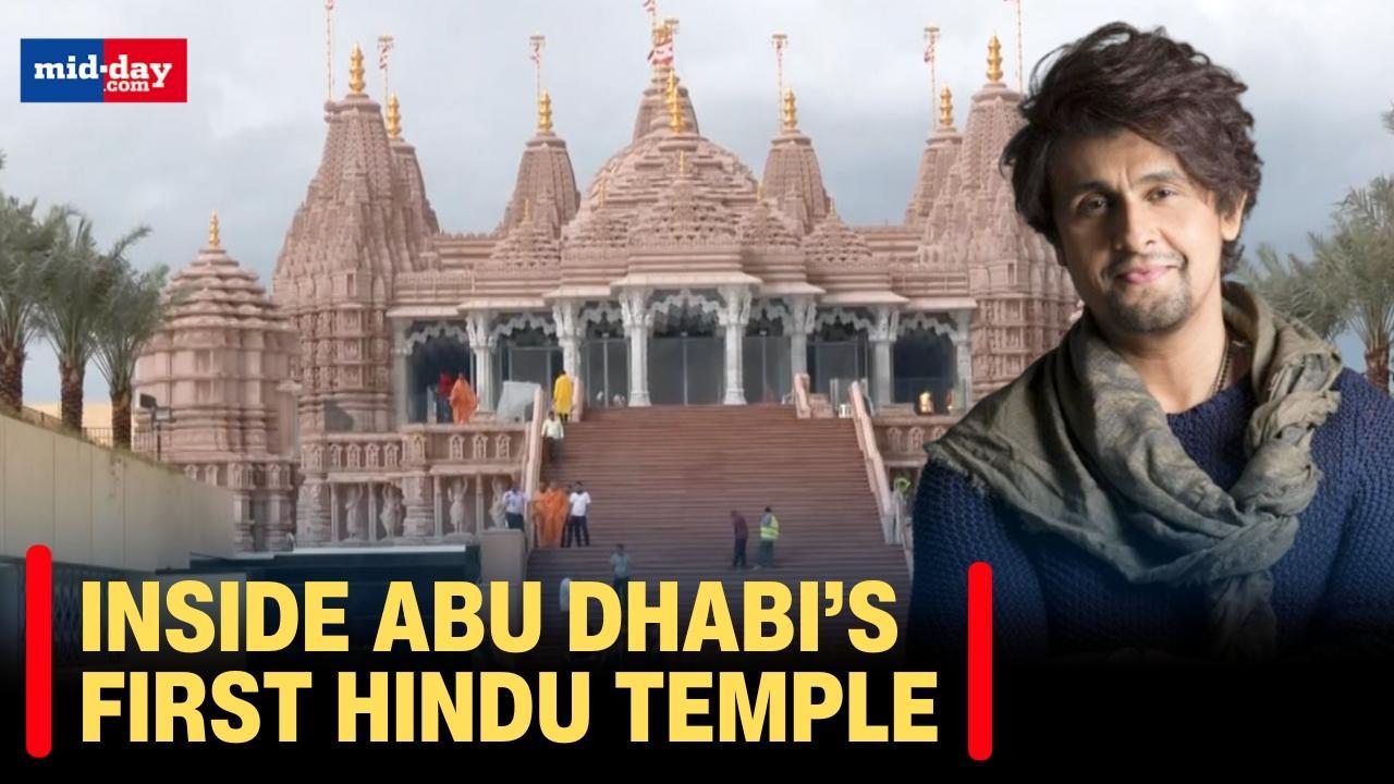 Watch the inside visuals from Abu Dhabi’s first Hindu temple ‘BAPS Mandir’