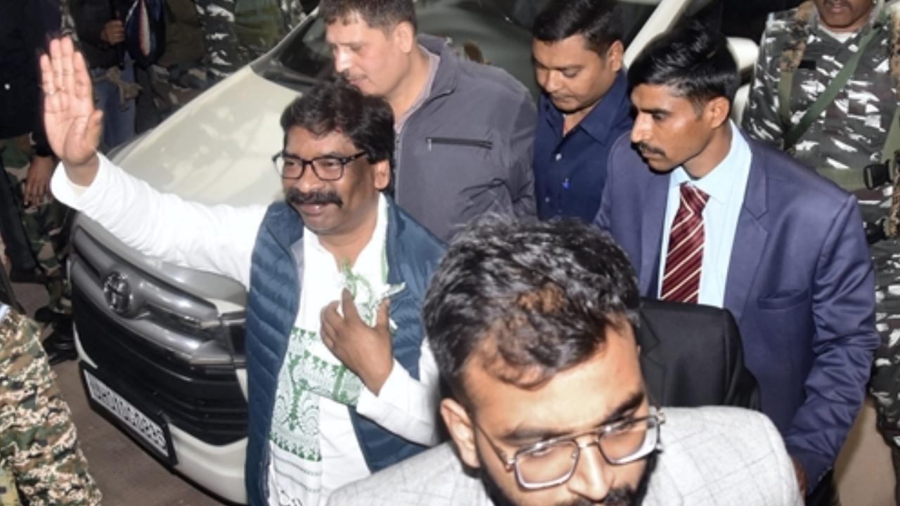 Jharkhand: Hemant Soren produced in PMLA court a day after ED's arrest