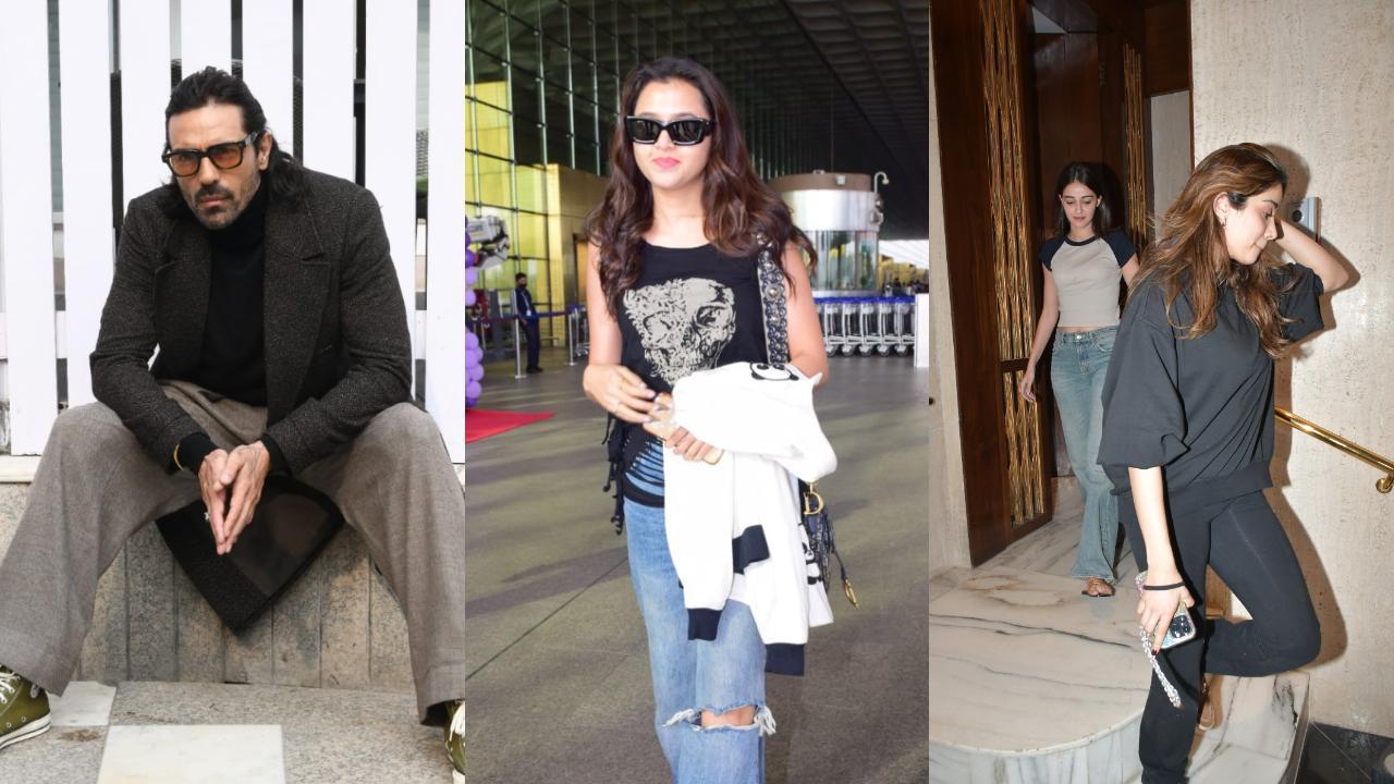 Spotted in the city: Arjun Rampal, Tejasswi Prakash, Janhvi Kapoor and others