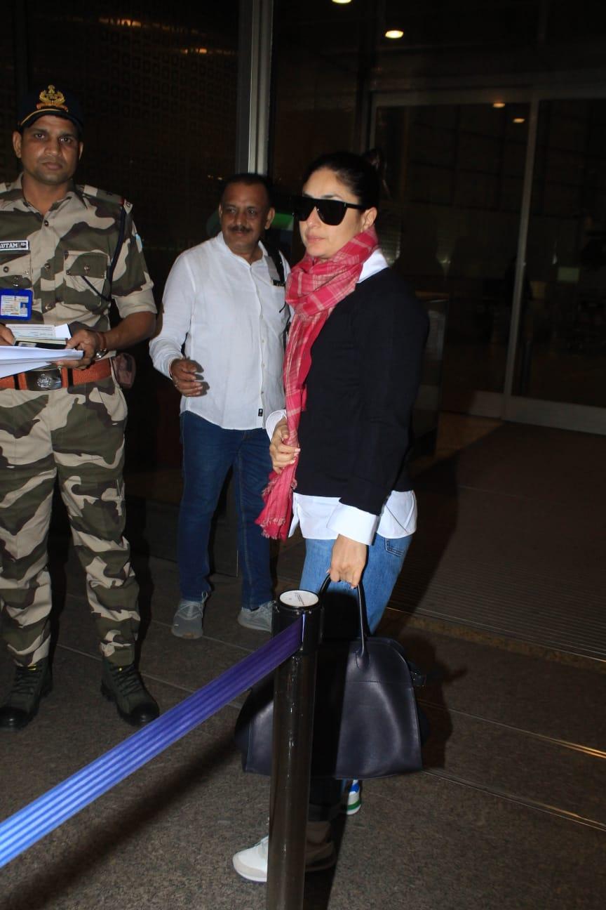 Kareena Kapoor got clicked at airport