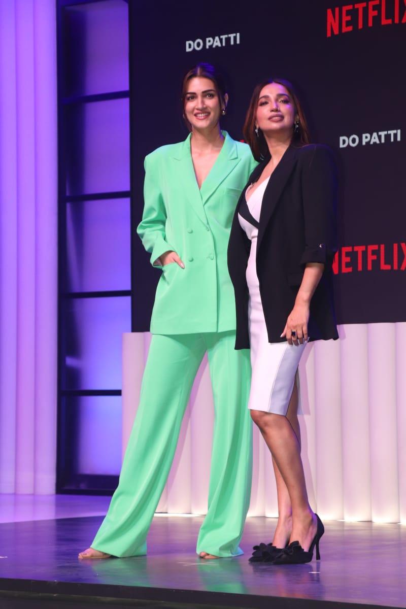 Netflix today revealed the first look of its upcoming drama thriller Do Patti at its Next on Netflix event in Mumbai.