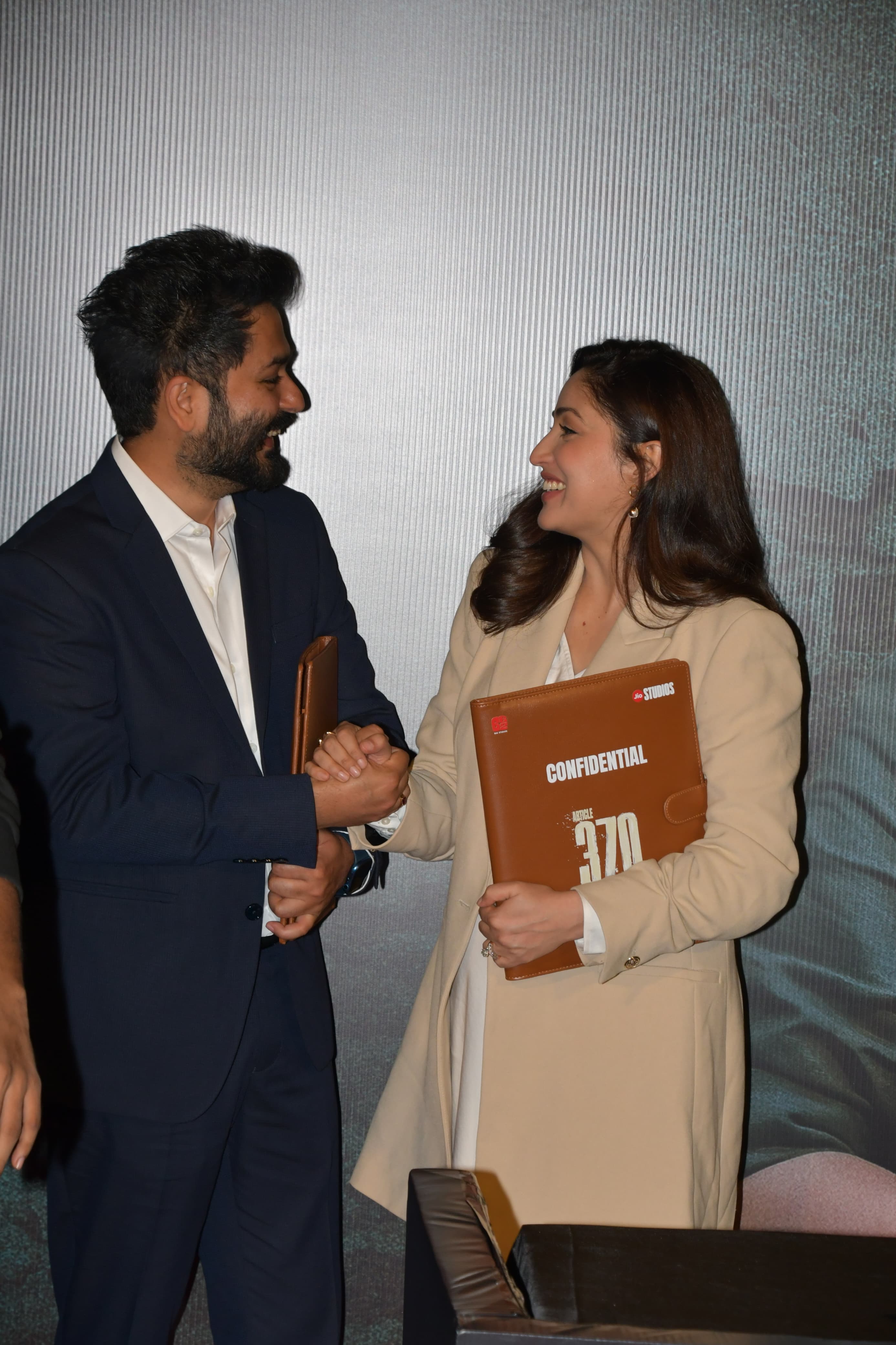 Yami and Aditya were in high spirits as they shared many laughs at the Article 350 trailer launch!