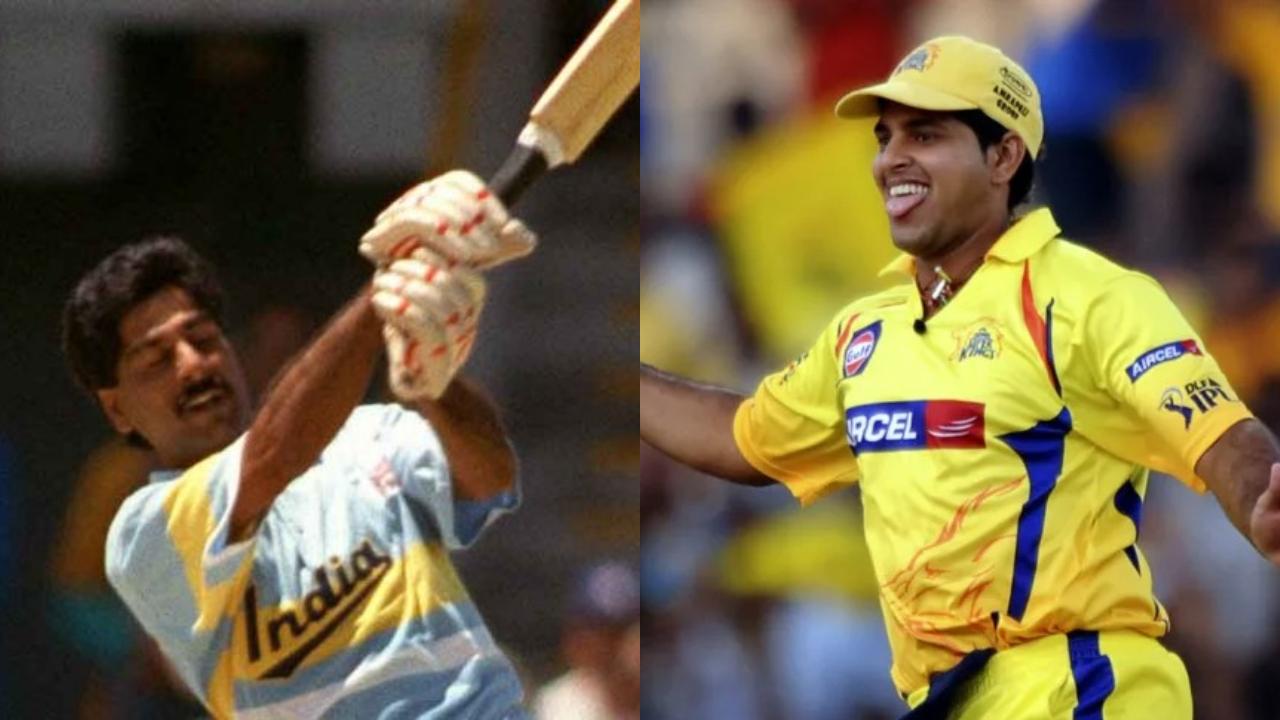 The Srikkants
Former India's prolific hitter Krishnamachari Srikkant's son Anirudh Srikkant represented the country in Under 19 tournaments. He also played for Tamil Nadu's team in the Ranji Trophy. In IPL, Anirudh featured in two teams namely Chennai Super Kings and Sunrisers Hyderabad