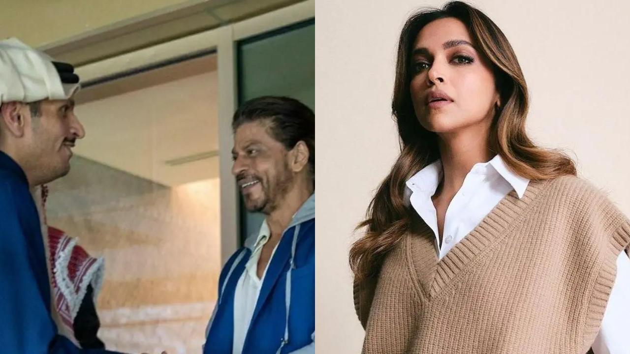 In Pics: Deepika Padukone gets sweet surprise at Mumbai airport as she