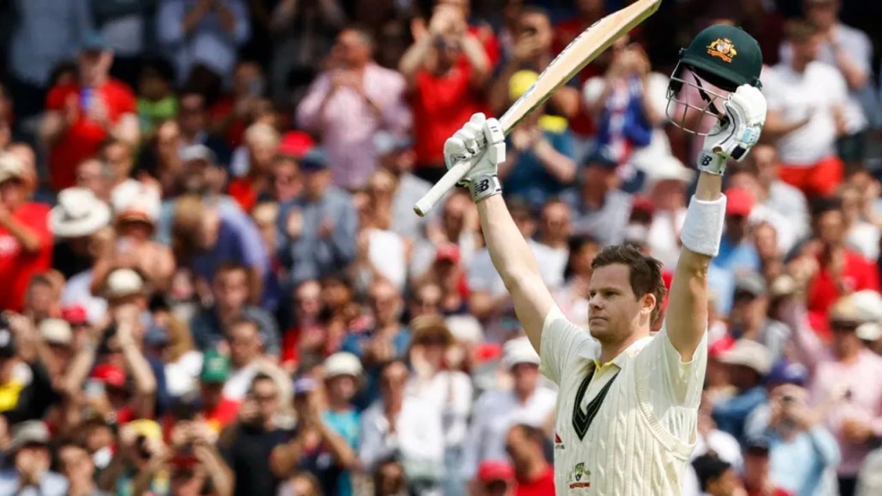 Steve Smith
Australia's star batsman Steve Smith has registered 12 centuries against England. So far, the unorthodox Aussies' batsman has faced English bowlers in 37 test matches. He has 3,417 test runs against England