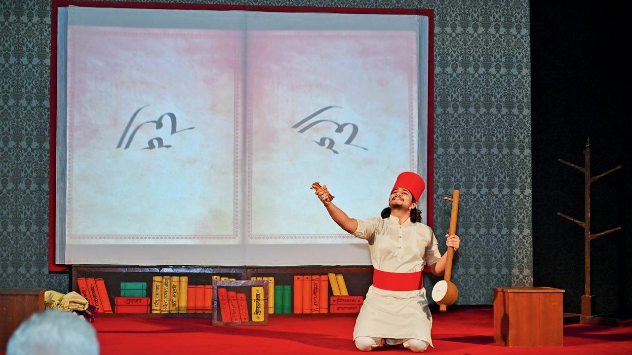 Ashish Gade depicts Muslim saint-poet Shekh Mahammad baba’s teachings on the healthy confluence of language and culture