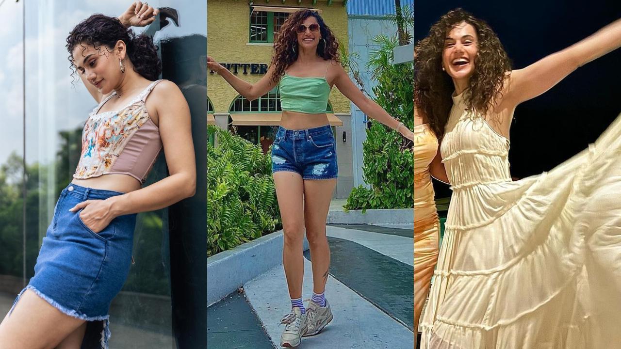 In Pics: 10 summer outfits you need to recreate from Taapsee Pannu's closet