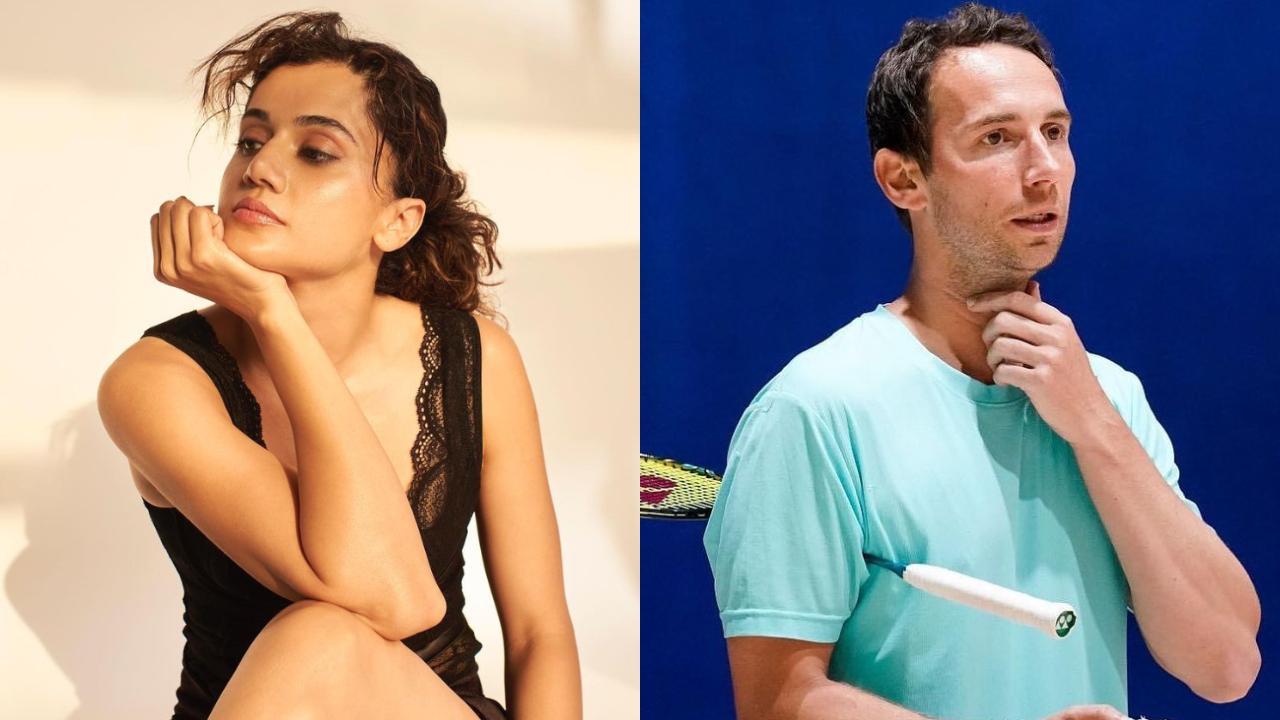 Taapsee Pannu reacts to wedding rumours with Mathias Boe