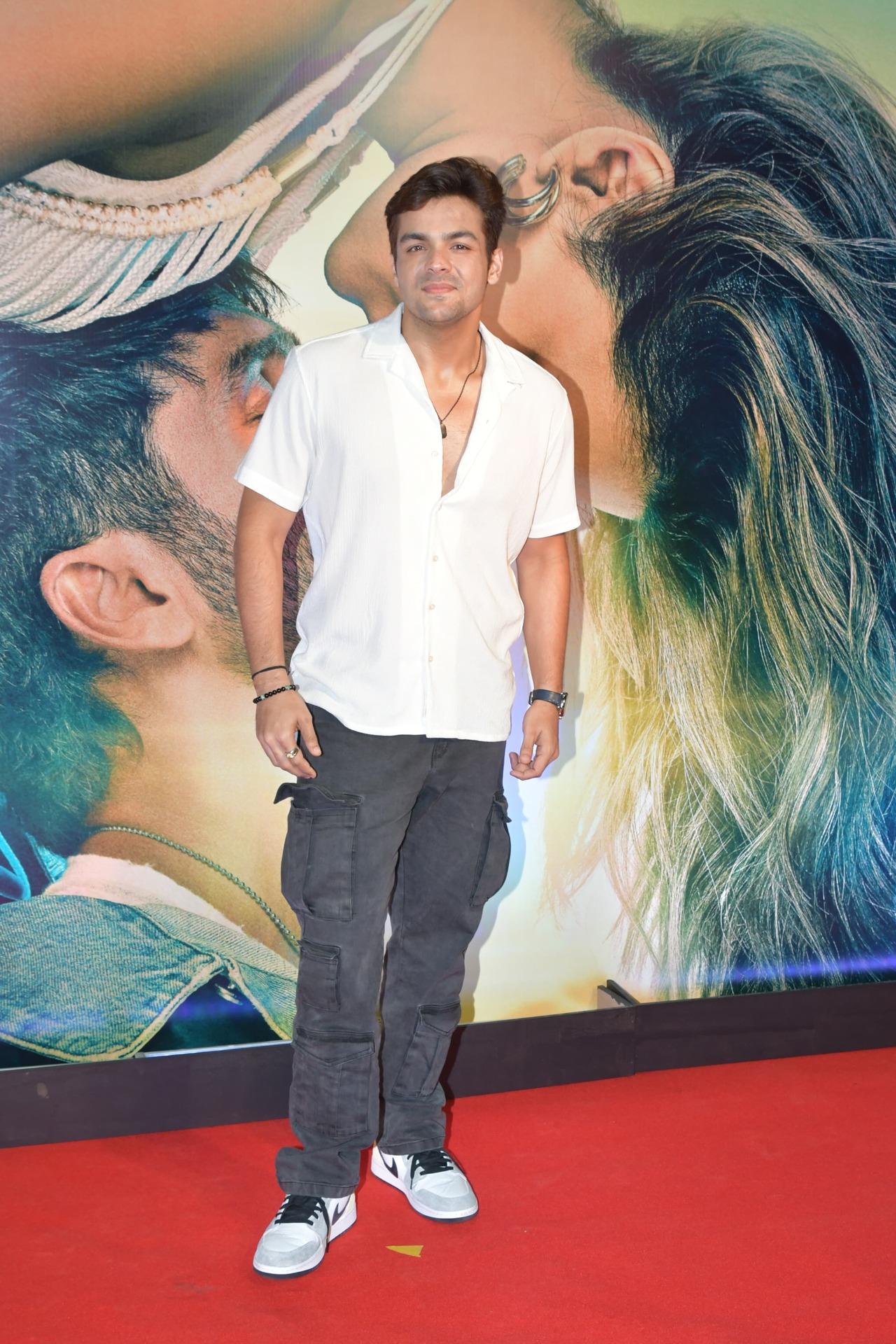 Content Creator Ashish Chanchlani was also present at the screening