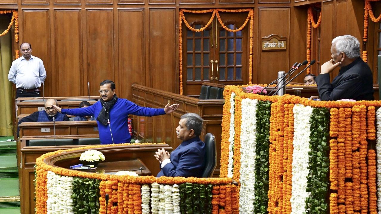 Out of 62 AAP MLAs in the Delhi Assembly, 54 were present in the House during the trust vote, two were in jail, two others were unwell, three were out of station and one was not present due to a wedding in his family, the AAP national convener said