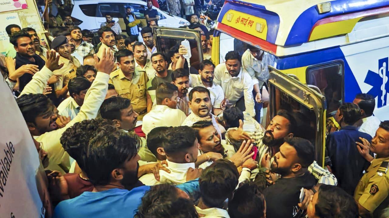 Thane BJP MLA firing case: Maharashtra CM Eknath Shinde visits hospital; says it's very unfortunate incident