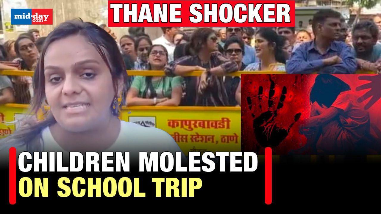 Thane Children Molestation: Parents protest after children allegedly molested