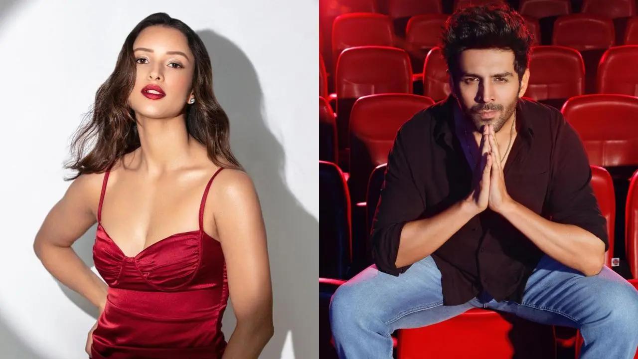 Triptii Dimri, who made waves with her role in Animal will now share the screen with Kartik Aaryan in Bhool Bhulaiyaa 3. Read More