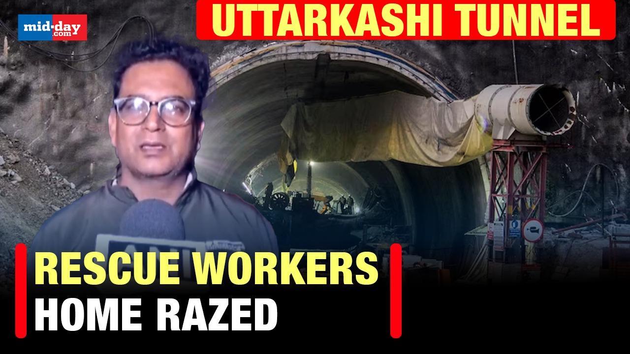 Uttarkashi Tunnel: DDA Demolishes Uttarkashi Tunnel Rat Hole Minor's Home