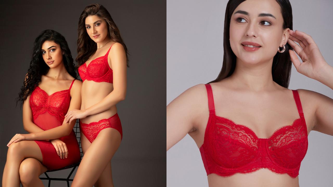 Wacoal India unveils its top picks for this romantic season:
3/4th Cup Wired Bra: The epitome of elegance, this bra combines sophistication and support, making it an ideal choice for women seeking both style and comfort.
Non-Padded Bralette: For a touch of bohemian charm, the non-padded bralette in the Essential Lace Collection provides a delicate and free-spirited option, perfect for intimate moments.
Price: Rs 1999-3799Logon to wacoalindia.com