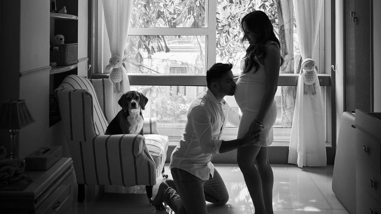 The couple is set to welcome their first child. They announced on February 18. 