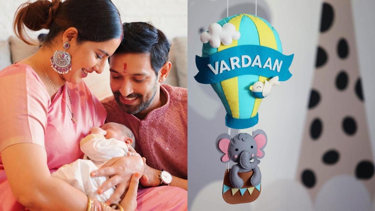 Vikrant Massey and Sheetal Thakur name their newborn son Vardaan, see pic!