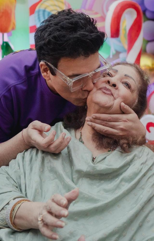 Karan Johar`s recent post drew admiration from fans, with one expressing love for the purple vibes and wishing a happy birthday to the adorable twins