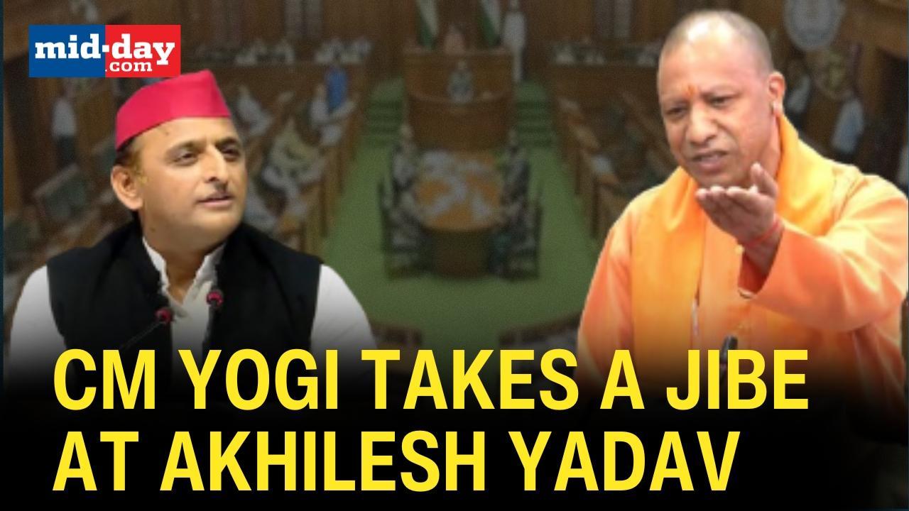 Uttar Pradesh: MPs split into laughter as UP CM takes a jibe at Akhilesh Yadav