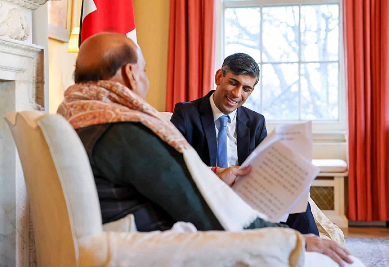 Union Defence Minister Rajnath Singh and his UK counterpart Grant Shapps attended the India-UK Defence Industry CEOs Roundtable at Trinity House in London