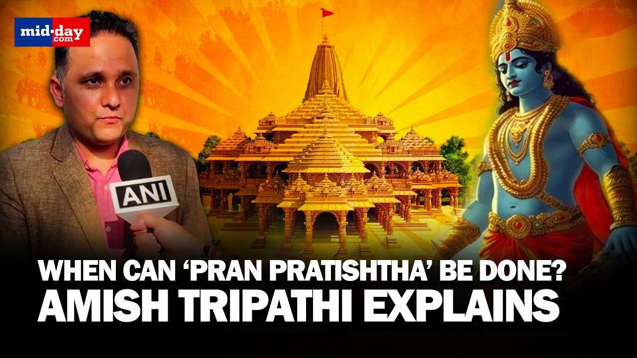 Can be done once… Amish Tripathi on conditions to perform holy ‘Pran Pratishtha'