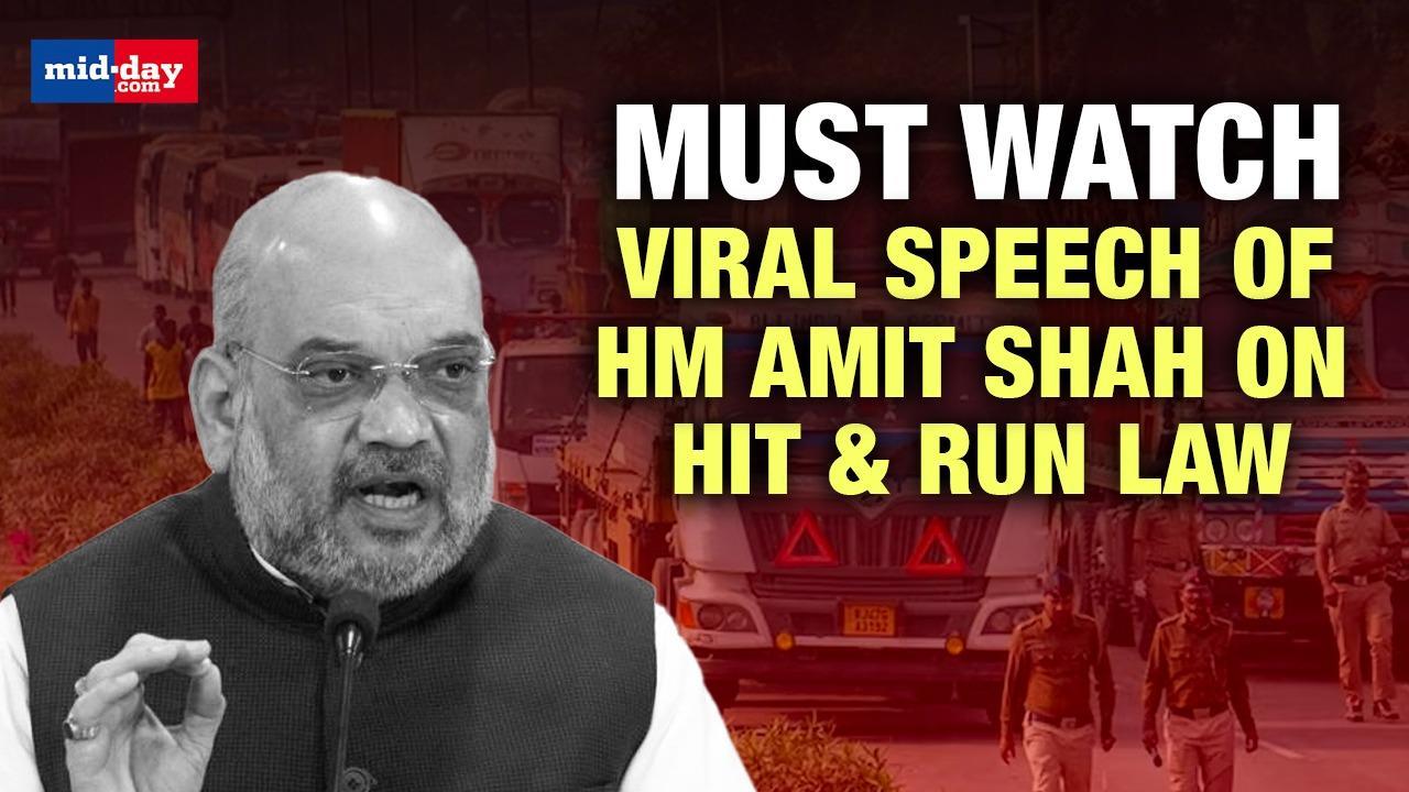 Truck Drivers’ Protest | HM Amit Shah’s Speech In Parliament On Hit & Run Law