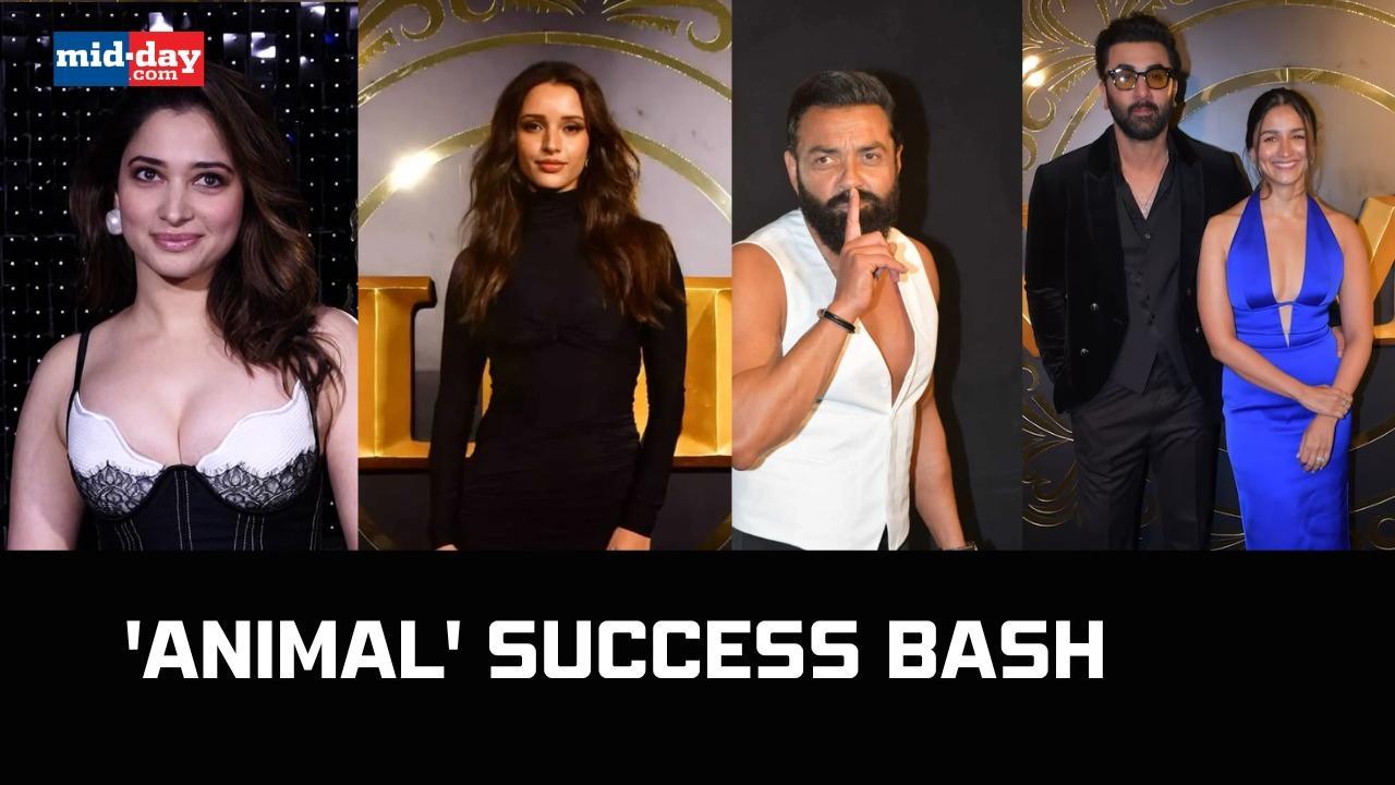 'Animal' Success Bash | B-Town With Ranbir Kapoor, Alia Bhatt, Bobby Deol Gather