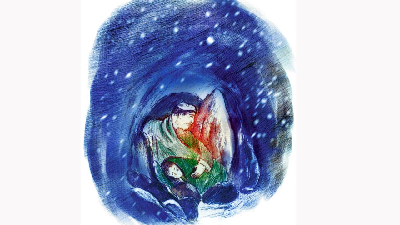 An illustration by Vyas 